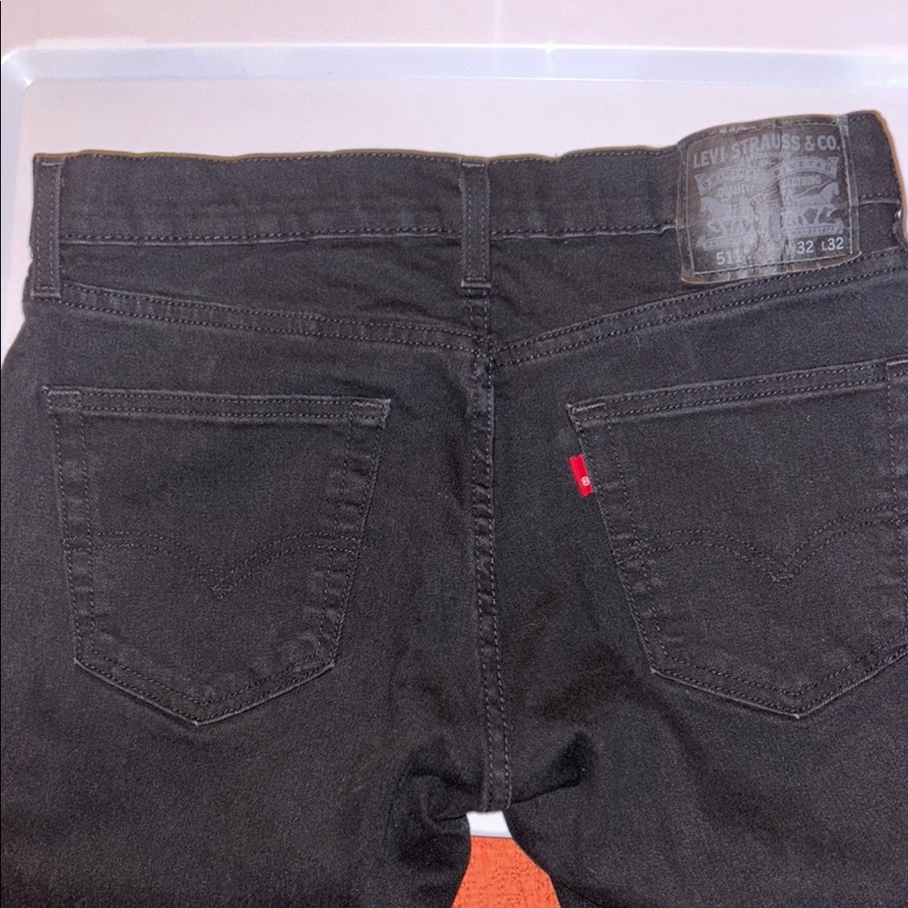 Levi's Men's Black Jeans 511 32x32